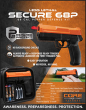 Load image into Gallery viewer, ** NEW ** P2P SECURE .68 PEPPER HOME/SELF DEFENSE PISTOL STARTER PACKAGE! ORDER NOW!