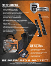 Load image into Gallery viewer, ** NEW ** P2P SECURE .68 IMPACT HOME/SELF DEFENSE PISTOL STARTER PACKAGE!