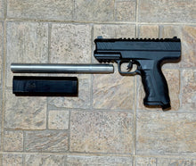 Load image into Gallery viewer, ** NEW ** COMBO! Mercury Rise IntruBuster GEN2 - .68Cal Home Defense WITH MAX PAIN 0.685 Inch TIGHT BARREL EXTENSIO W/ POLYMER BARREL COVER / MOCK SUPPRESSOR - BUST POWER TO UP TO 70+ JOULES!