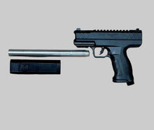 Load image into Gallery viewer, ** NEW ** HSA INTRUBUSTER GEN2 MAX PAIN HPA CARBINE VERSION W/10" .685 TIGHT BORE BARREL EXTENSION W/ HSA EXCLUSIVE BARREL COVER - COMBO!