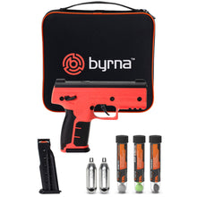 Load image into Gallery viewer, BYRNA SD LAUNCHER - LESS-LETHAL PISTOLS HOME/SELF DEFENSE Universal Kit (ORANGE/BLACK)