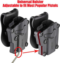 Load image into Gallery viewer, Cytac Universal Holster LEFT HAND - BLK