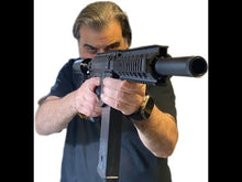 Load and play video in Gallery viewer, ** NEW ** HSA CUSTOM MILSIG M17 G3 LONG EDITION .68CAL. MILSIG MAGFED W/ON/OFF VALVE - HOME DEFENSE SEMI AUTO UP TO 80-100+ JOULES!