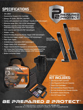 Load image into Gallery viewer, ** NEW ** P2P SECURE .68 PEPPER HOME/SELF DEFENSE PISTOL STARTER  PACKAGE!  ORDER NOW!
