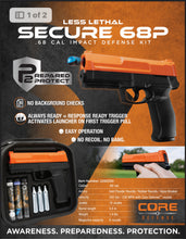 Load image into Gallery viewer, ** NEW ** P2P SECURE .68 IMPACT HOME/SELF DEFENSE PISTOL STARTER  PACKAGE!
