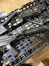 Load image into Gallery viewer, NEW! HSA AR STYLE STOCK FOR 13ci OR ANY 2" DIAMETER HPA TANK - TOOLLESS ADJUSTABLE FREE FLOATING!
