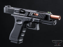 Load image into Gallery viewer, JOHN WICK TTI JW2 GLOCK 34 Combat Master CUSTOM GBB AIRSOFT PISTOL W/EMG TTI CNC G34 Slide (Color: Black) Green Gas

